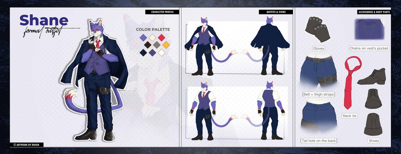 2026 - Formal outfit Commission For Shane
